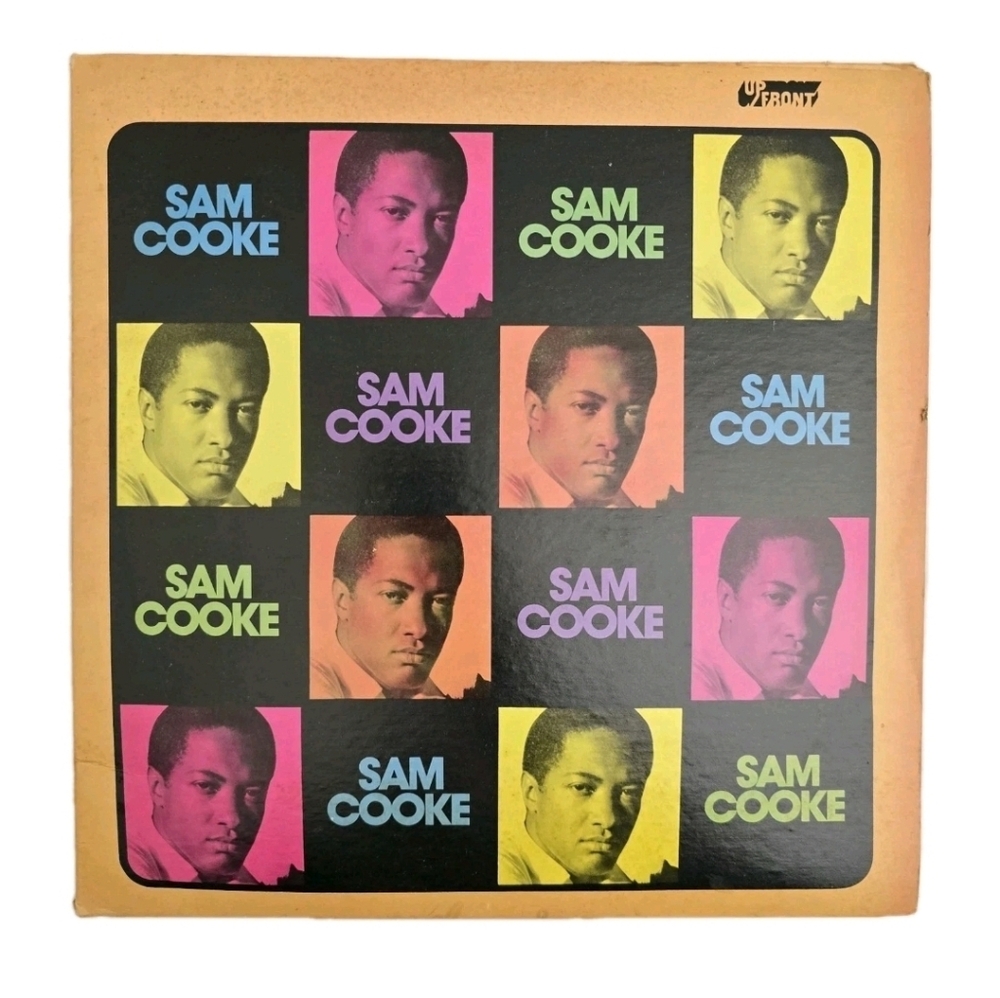 SAM COOKE self title 1972 vinyl LP UpFront Records‎ UPF 148